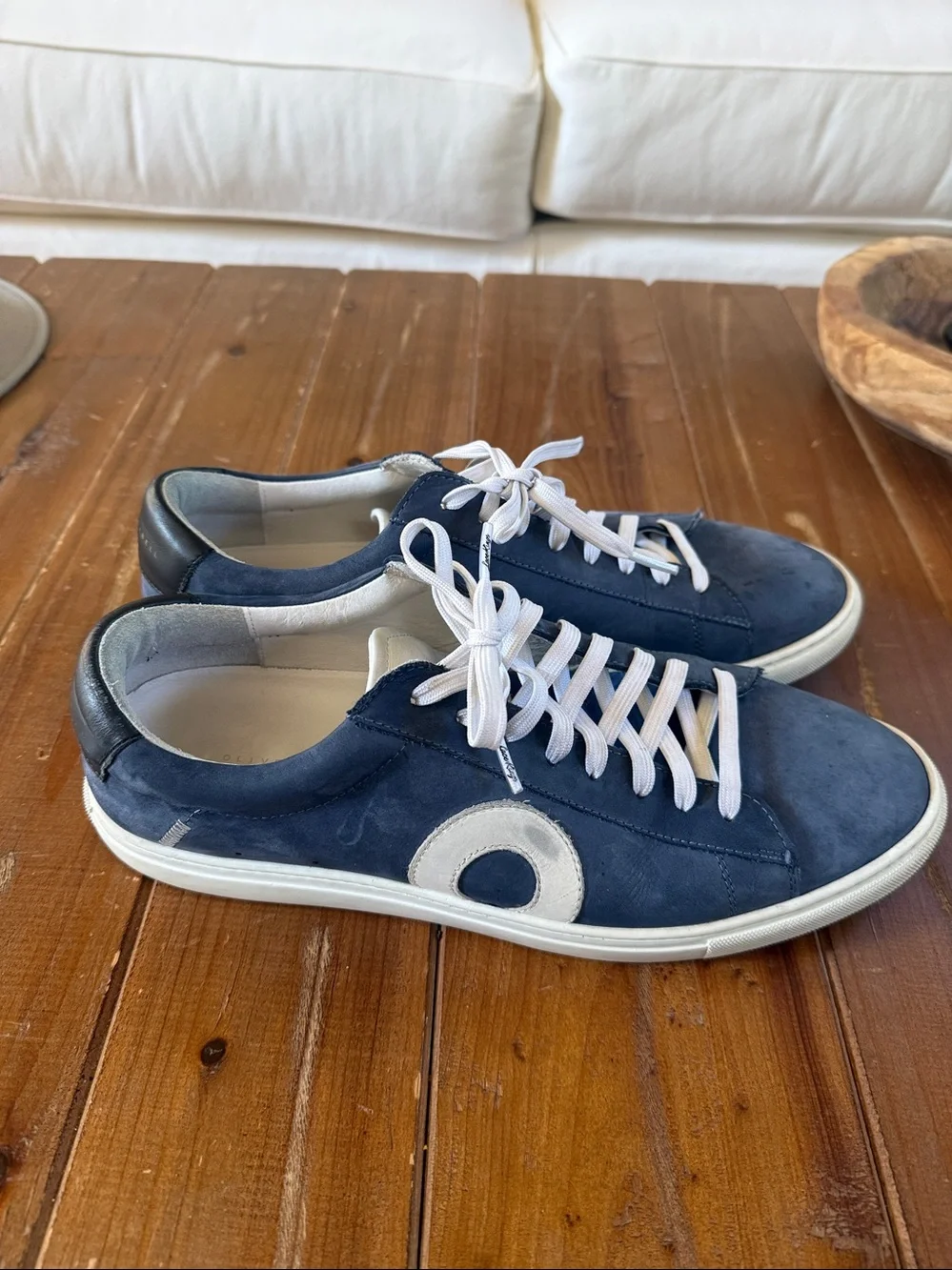 Oliver Cabell Men’s Low 1 Suede Sneaker Size 44